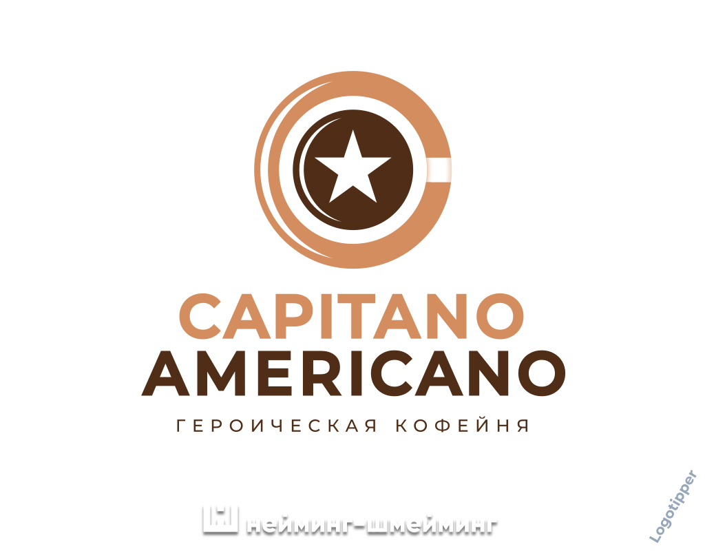 Оригинальное название для кофейни Capitano Americano